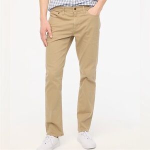 J crew factory tan the Sutton pants nwt